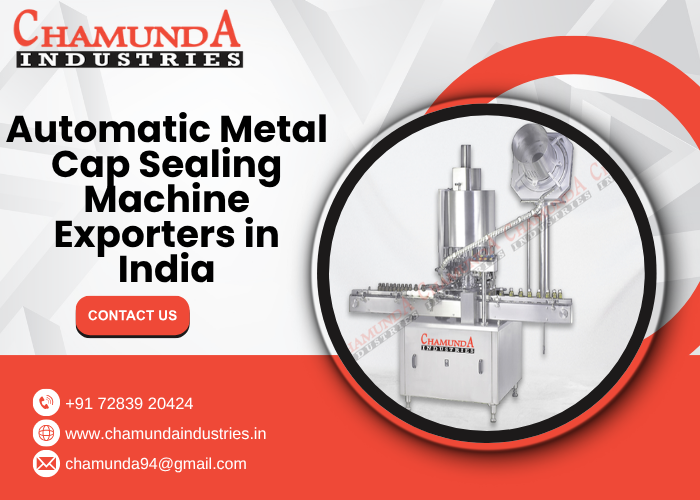 Automatic Metal Cap Sealing Machine Exporters in India