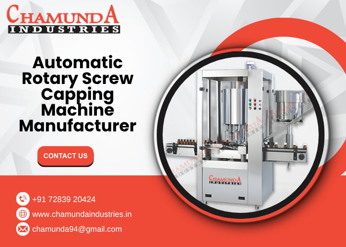 Automatic Rotary Screw Capping Machine Manufacturer
