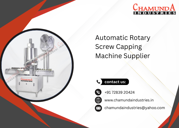 Automatic Rotary Screw Capping Machine Supplier