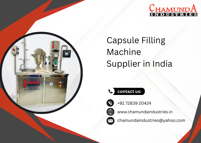 Capsule Filling Machine Supplier in India