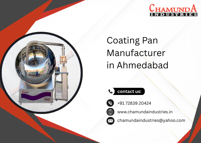 Coating Pan Manufacturer in Ahmedabad