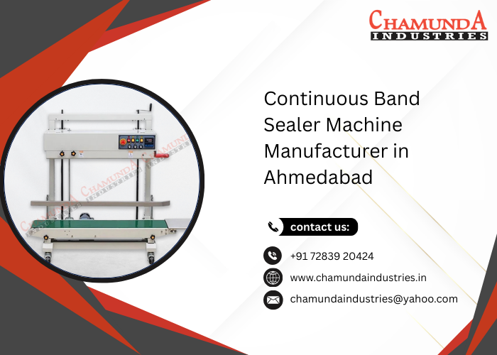 Continuous Band Sealer Machine Manufacturer in Ahmedabad