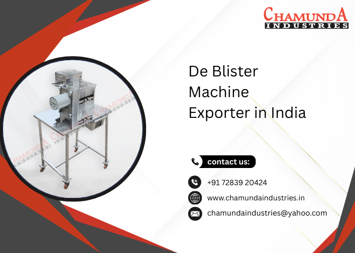 De Blister Machine Exporter in India
