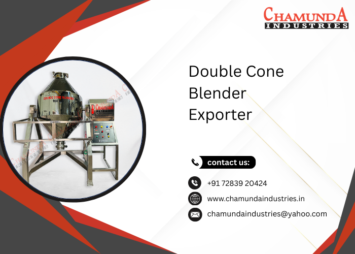 Double Cone Blender Exporter