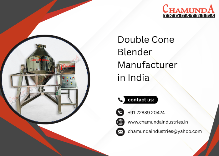 Double Cone Blender Manufacturer in India