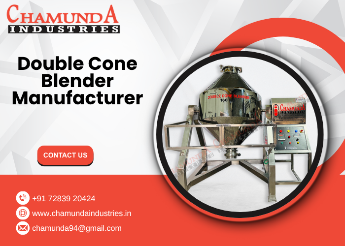 Double Cone Blender Manufacturer