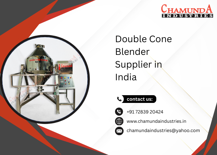 Double Cone Blender Supplier in India