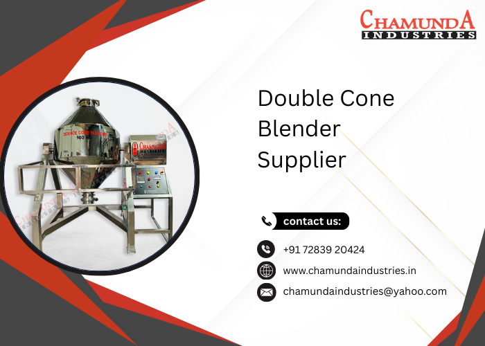 Double Cone Blender Supplier