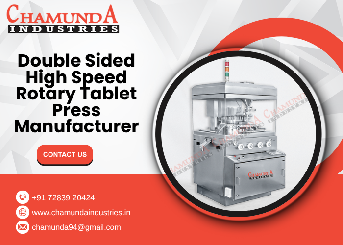 Double Sided High Speed Rotary Tablet Press Manufacturer
