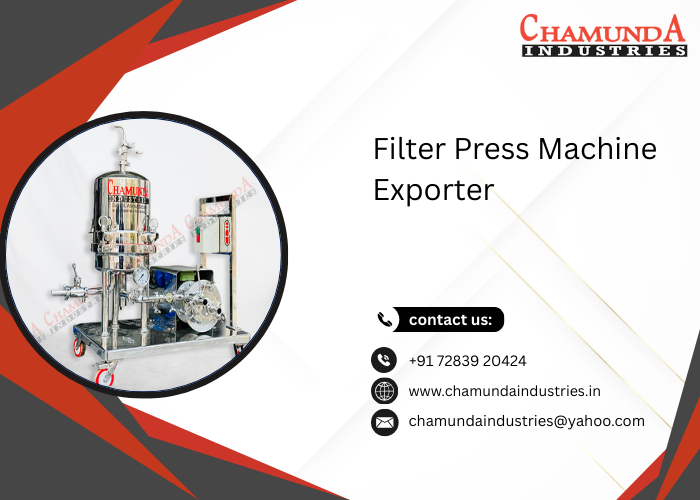 Filter Press Machine Exporter