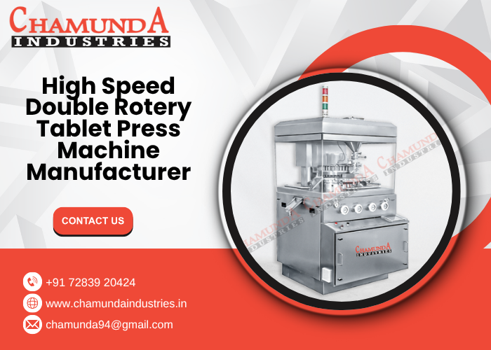 High Speed Double Rotery Tablet Press Machine Manufacturer