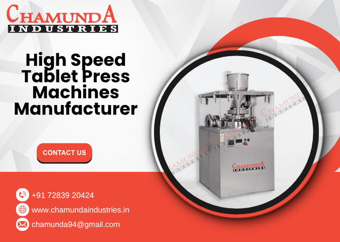 High Speed Tablet Press Machines Manufacturer