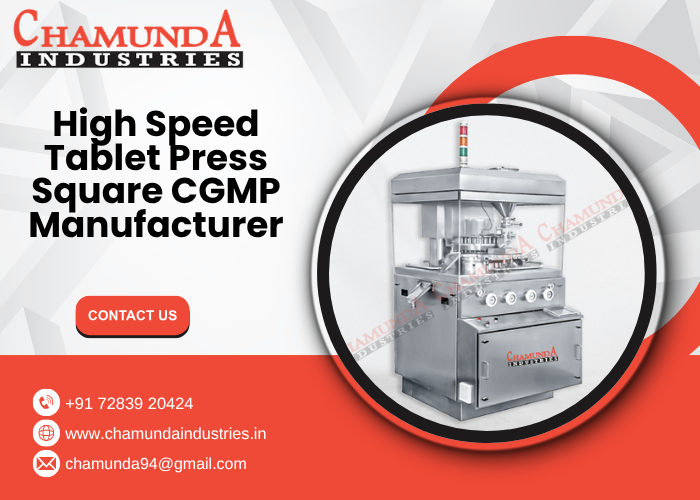 High Speed Tablet Press Square CGMP Manufacturer
