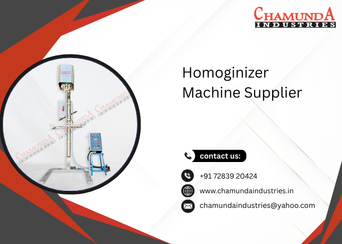 Homoginizer Machine Supplier