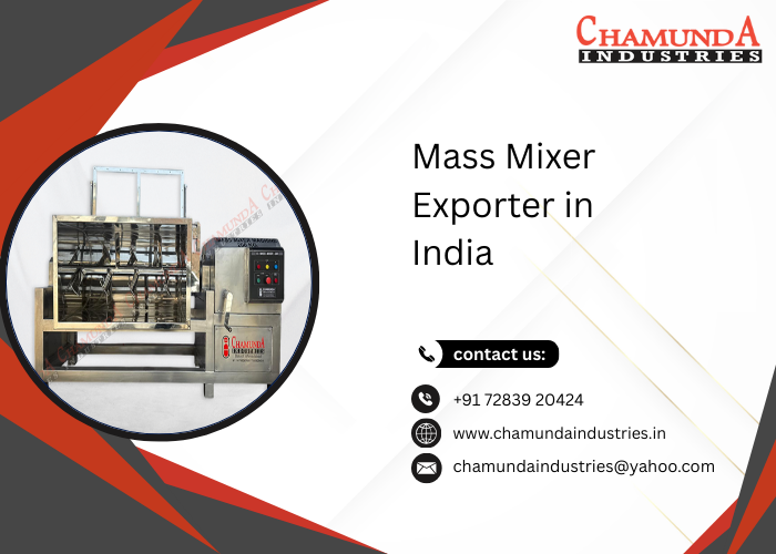Mass Mixer Exporter in India