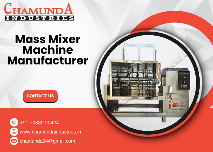 Mass Mixer Machine Manufacturer