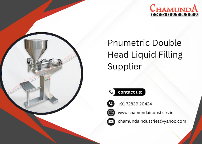 Pnumetric Double Head Liquid Filling Supplier