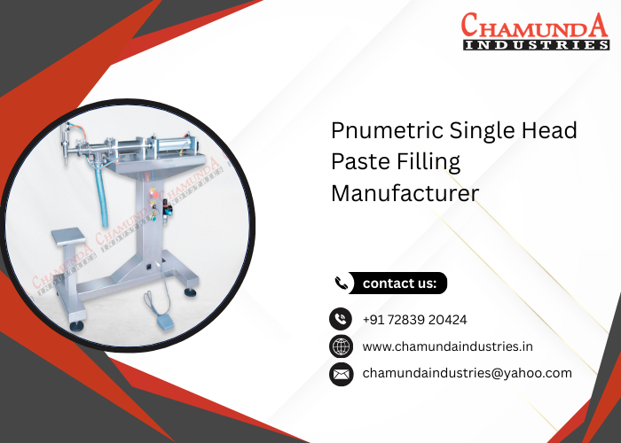 Pnumetric Single Head Paste Filling Manufacturer