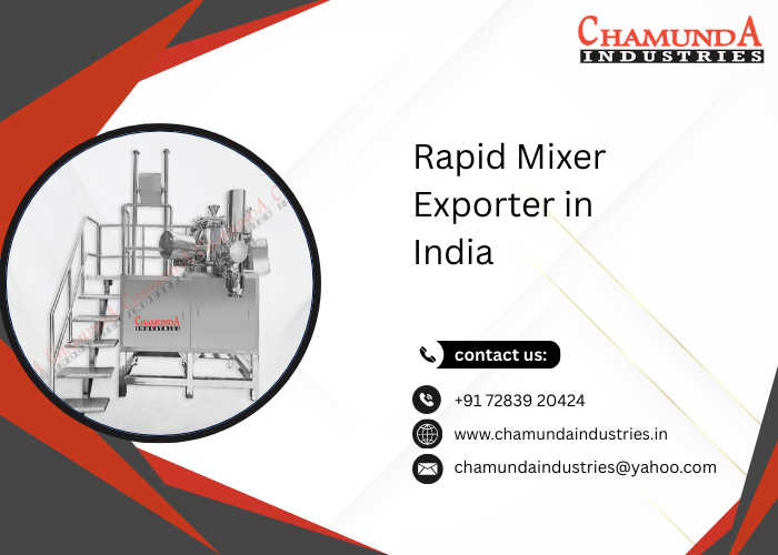 Rapid Mixer Exporter in India