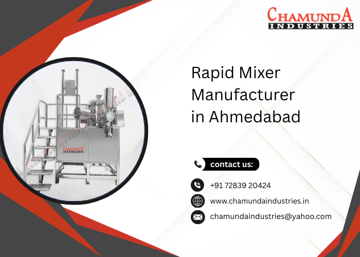 Rapid Mixer Manufacturer in Ahmedabad