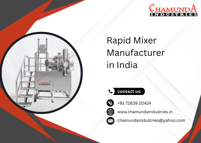 Rapid Mixer Manufacturer in India