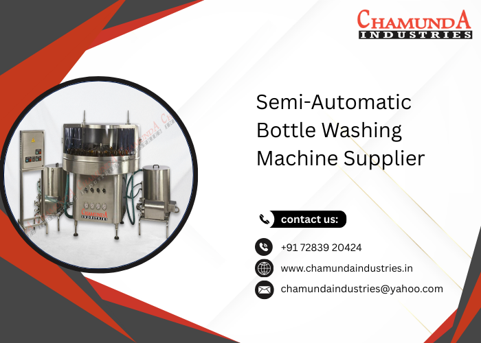 Semi-Automatic Bottle Washing Machine Supplier