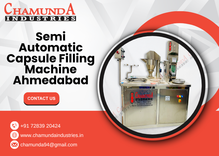 Semi Automatic Capsule Filling Machine Ahmedabad