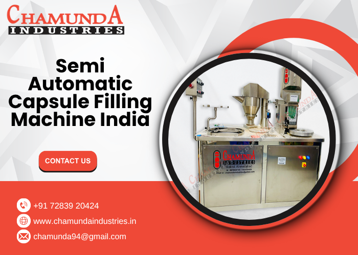 Semi Automatic Capsule Filling Machine India