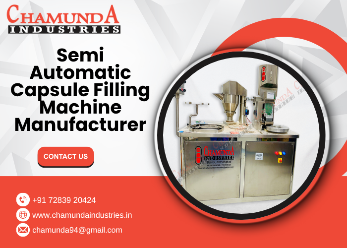 Semi Automatic Capsule Filling Machine Manufacturer