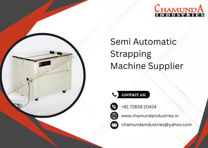 Semi Automatic Strapping Machine Supplier