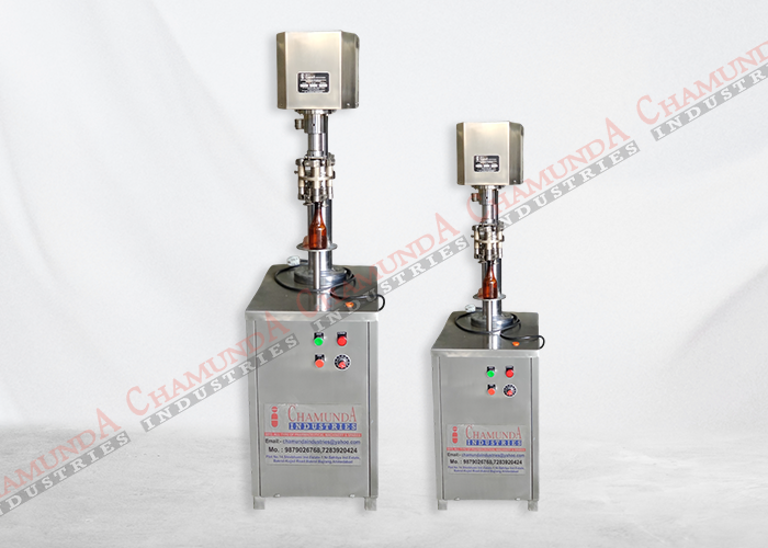 Semi Metal Cap Sealing Machine