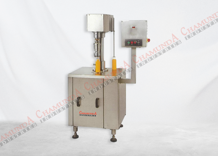 Semi Screw Cap Sealing Machine