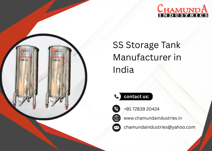 SS Storage Tank Manufacturer in India