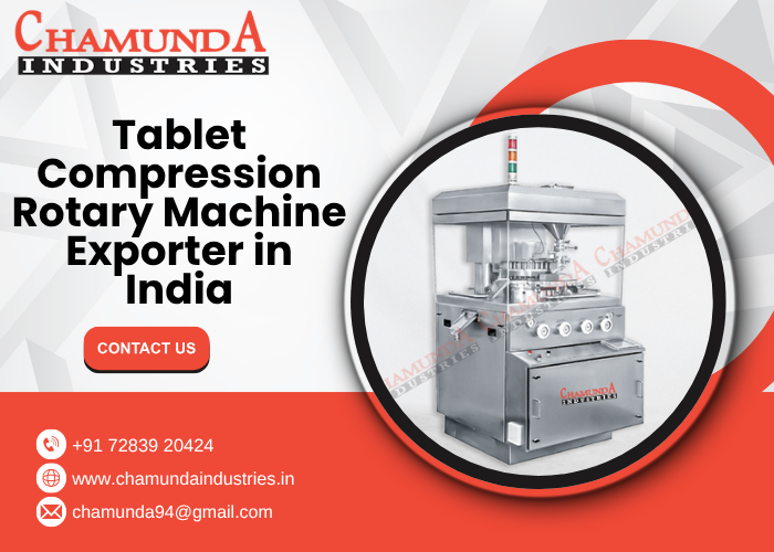 Tablet Compression Rotary Machine Exporter in India