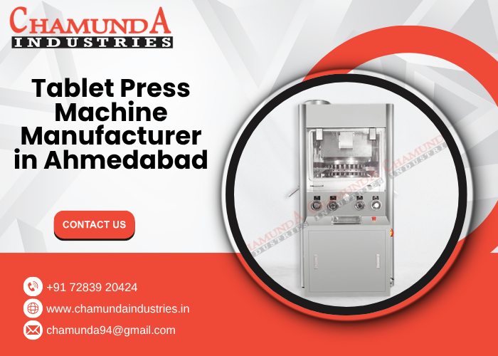 Tablet Press Machine Manufacturer in Ahmedabad