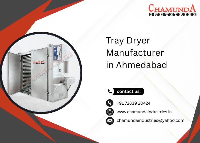 Tray Dryer Manufacturer in Ahmedabad