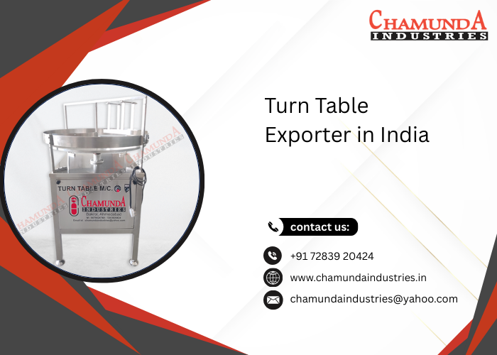 Turn Table Exporter in India