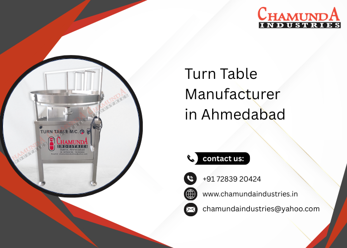 Turn Table Manufacturer in Ahmedabad