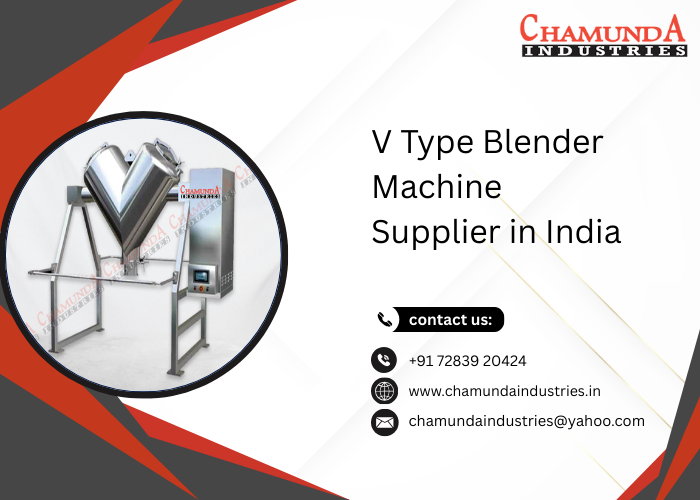 V Type Blender Machine Supplier in India
