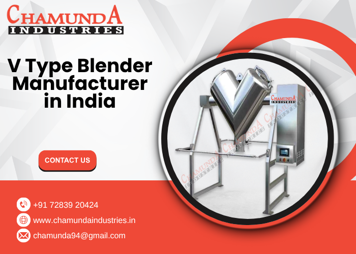 V Type Blender Manufacturer in India